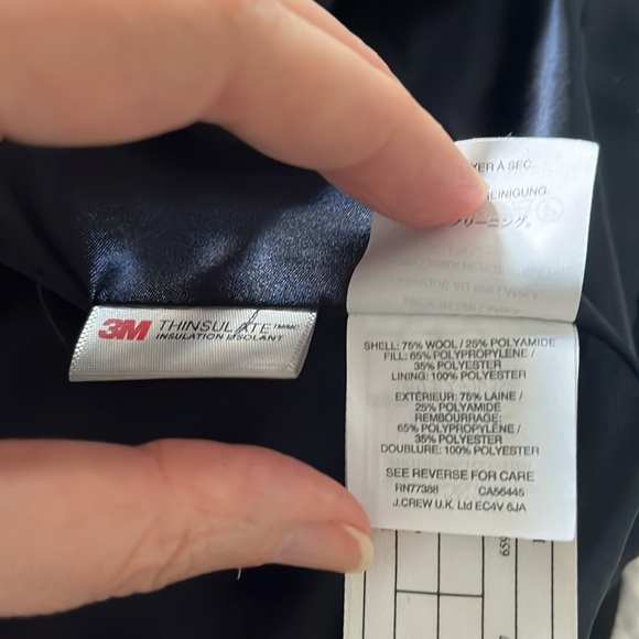 J Crew Lady Day Coat Italian Wool - Picture 4 of 4